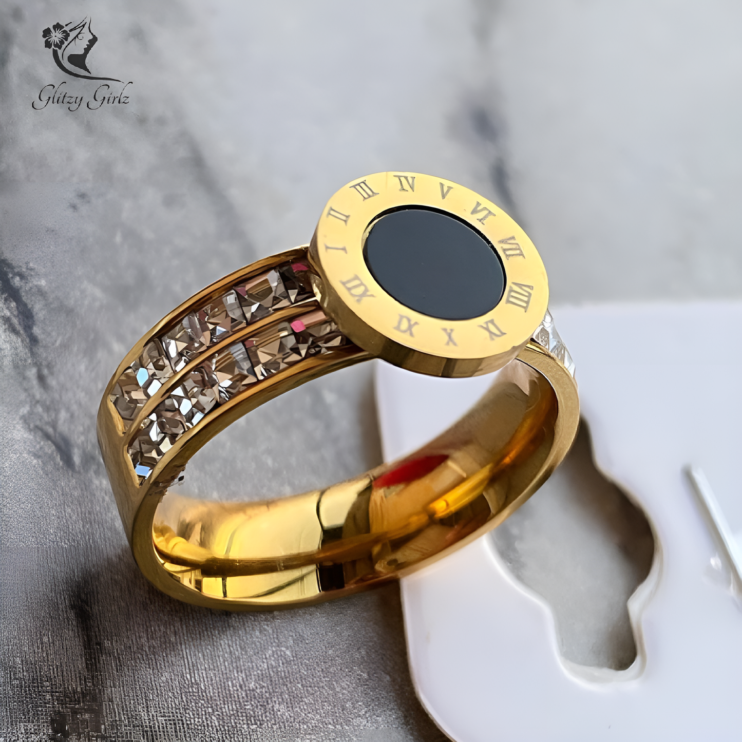 Roman circle ring | Stainless steel