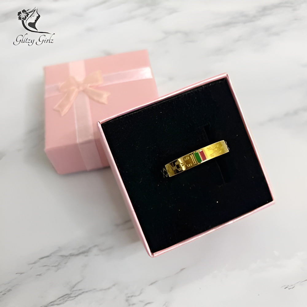 Gucci charm ring