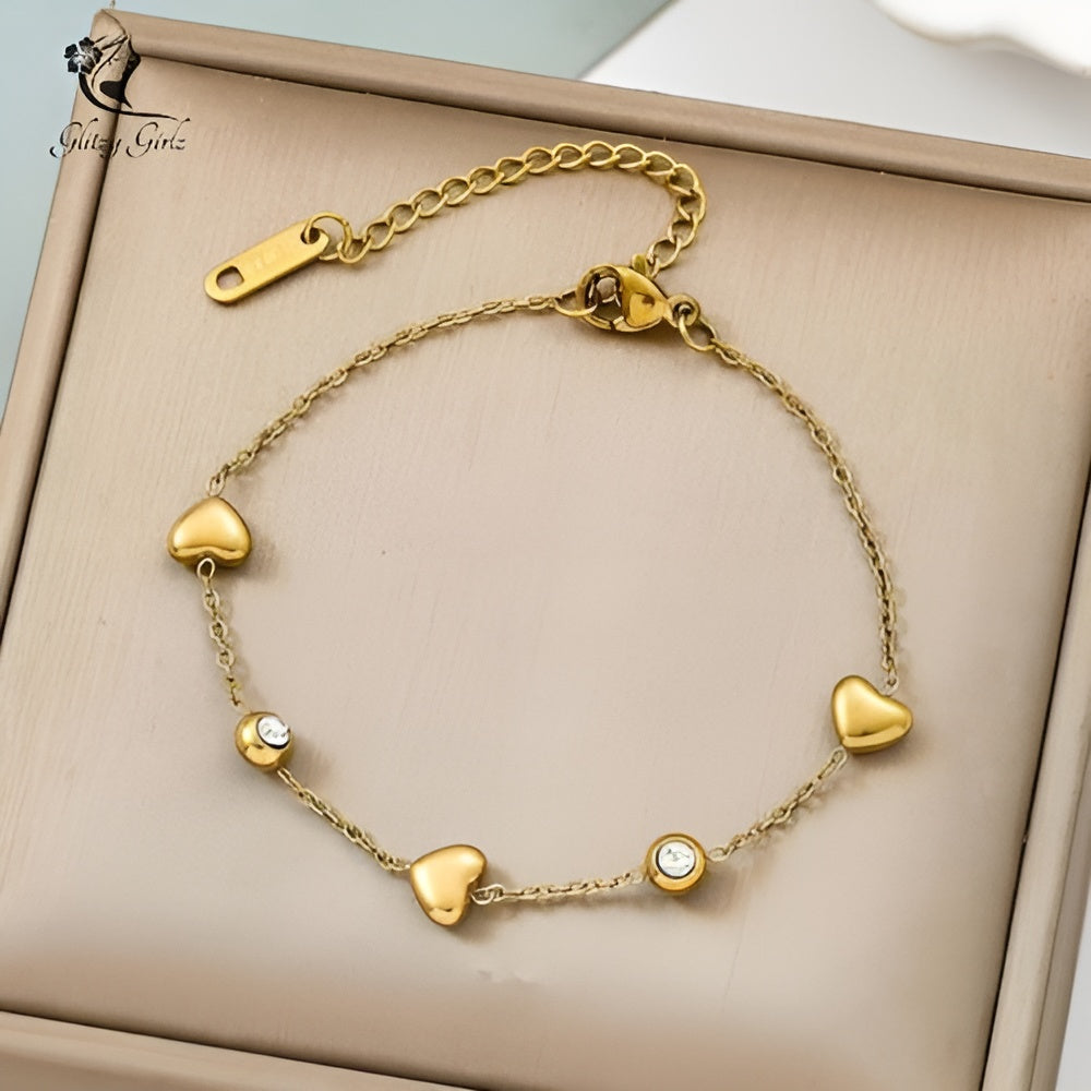 Dainty Heart Bracelet