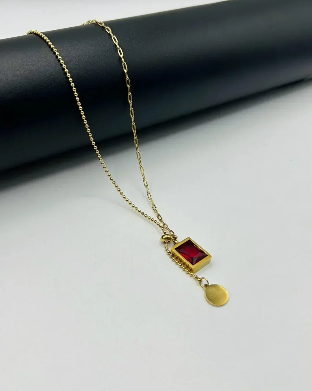 Stylish Double Chain Pendant | Stainless steel