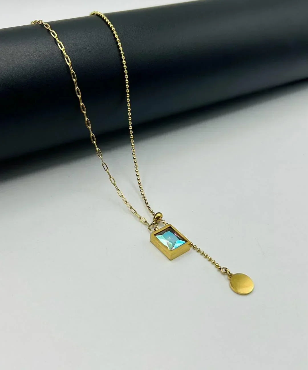 Stylish Double Chain Pendant | Stainless steel