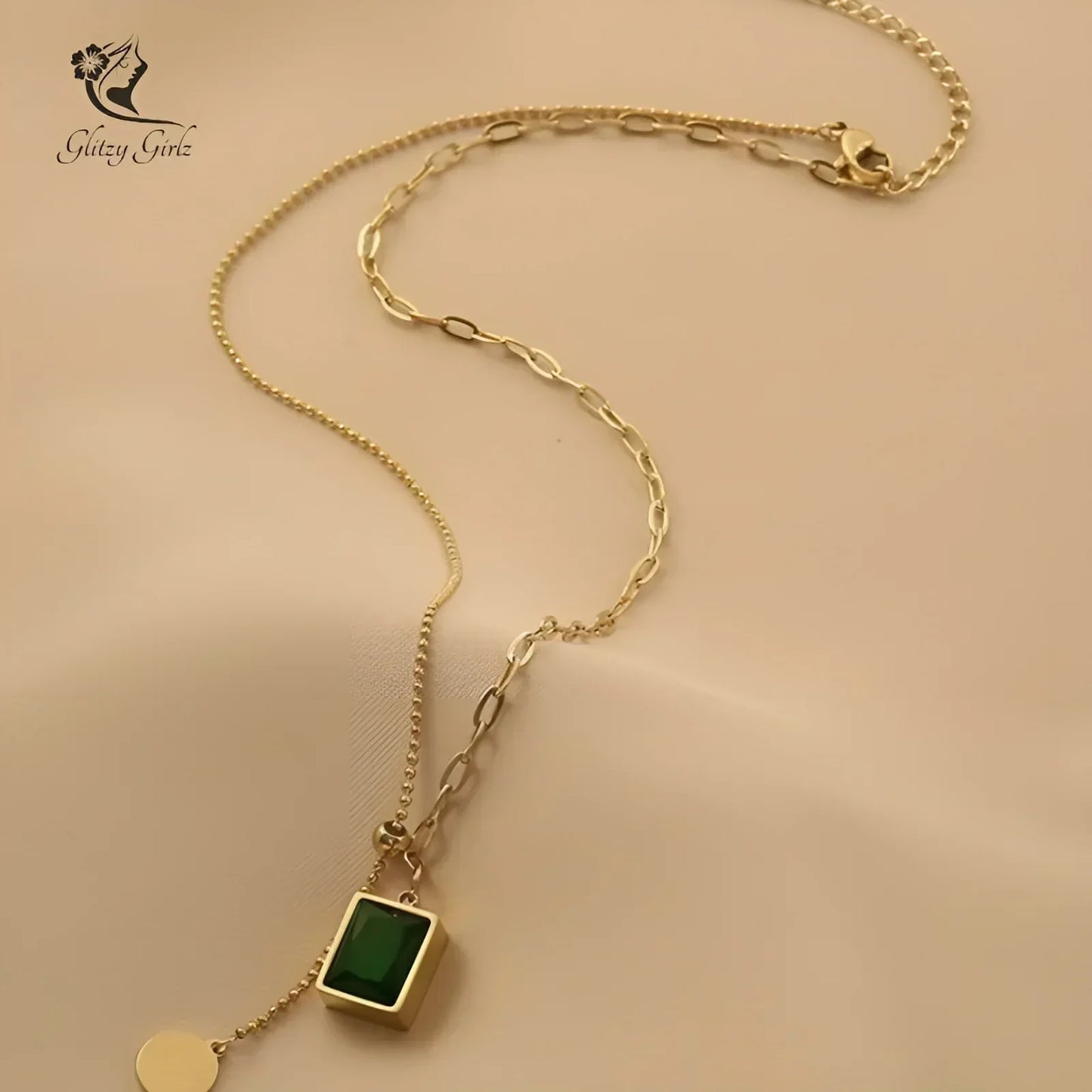 Stylish Double Chain Pendant | Stainless steel