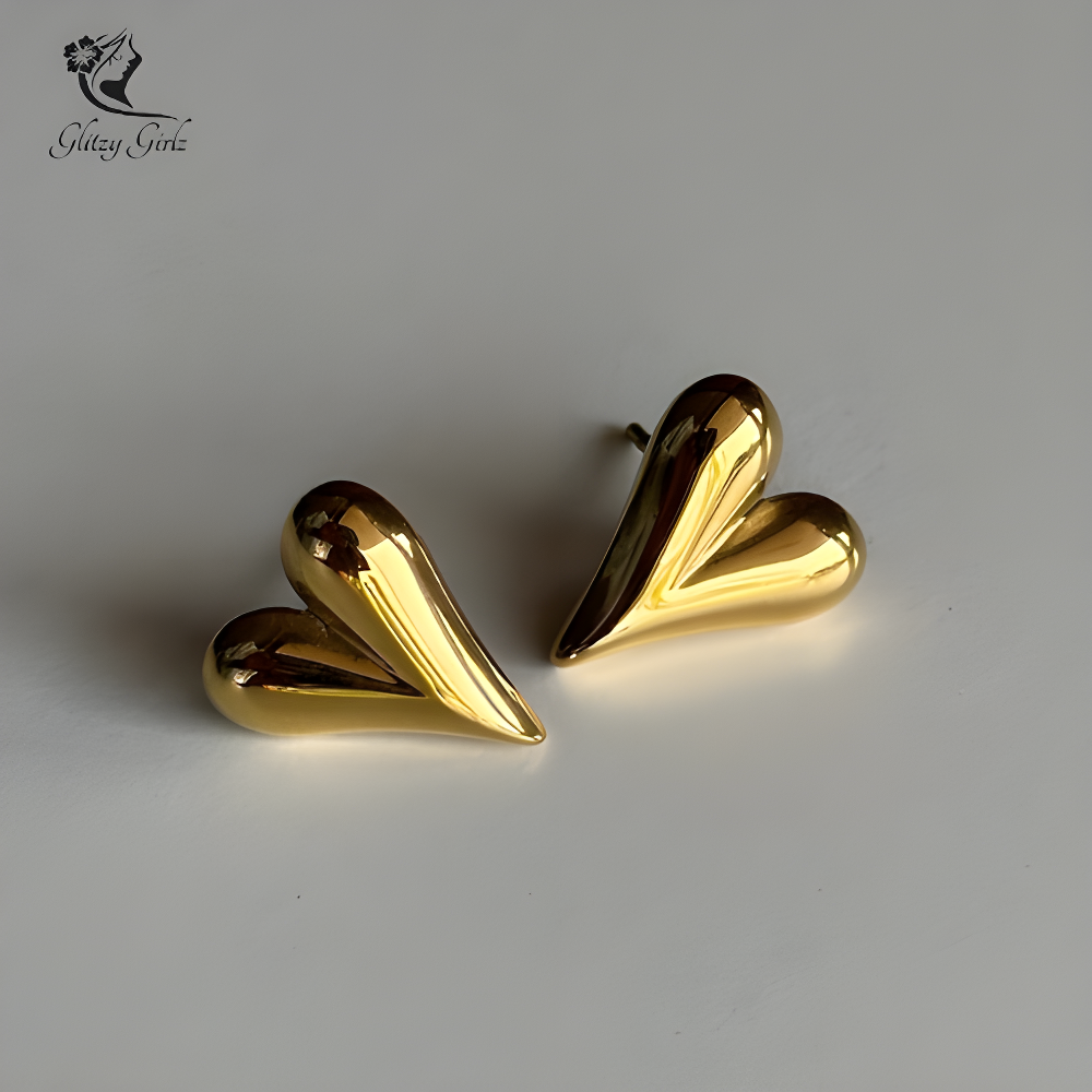 Mini Heart Studs
